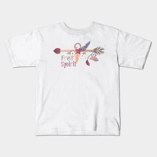 Free Spirit arrow Kids T-Shirt